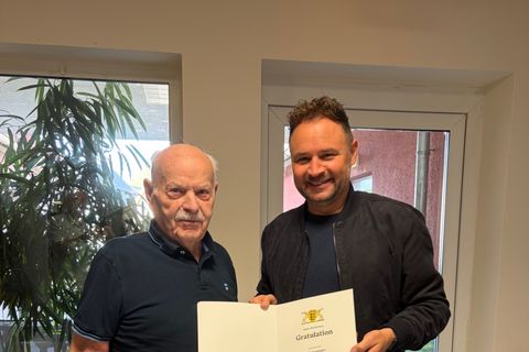 90. Altersjubiläum Karl Stark
