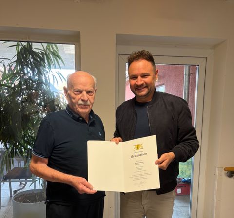 90. Altersjubiläum Karl Stark