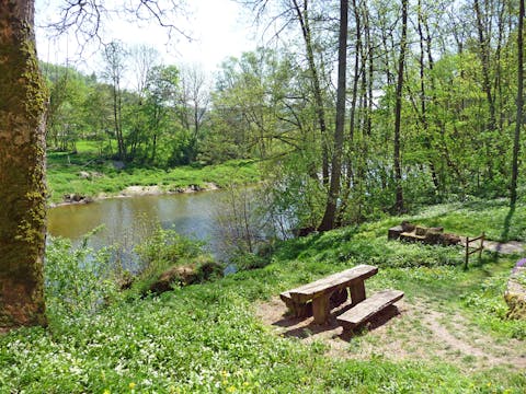 Jagst bei St. Wendel zum Stein