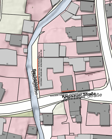 Gerüstarbeiten Klepsauer Straße