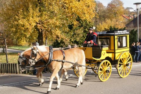 Umzug des Herbstpferdemarkt