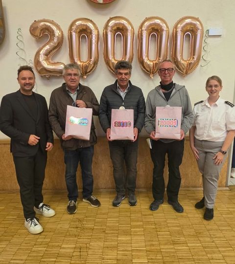 20.000. Blutspender in Dörzbach