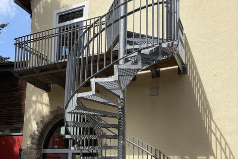 Stahltreppe
