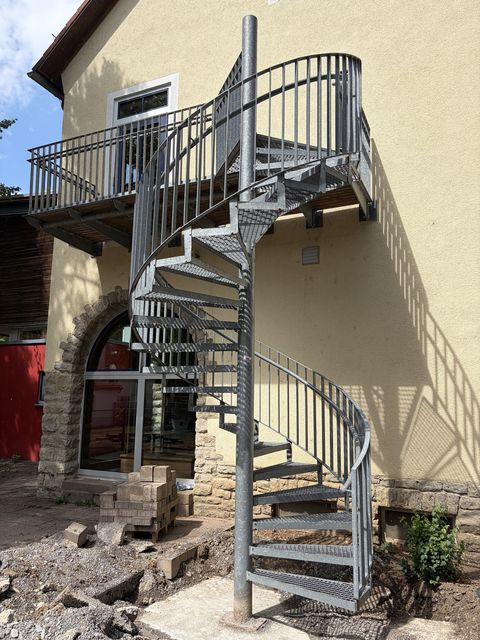 Stahltreppe