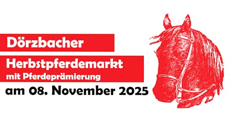 Seien Sie ein Teil unseres Herbstpferdemarktes!